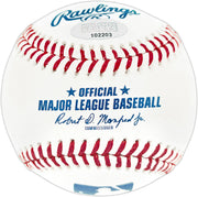 Emerson Hancock Autographed Official MLB Baseball Seattle Mariners MCS Holo Stock #266068