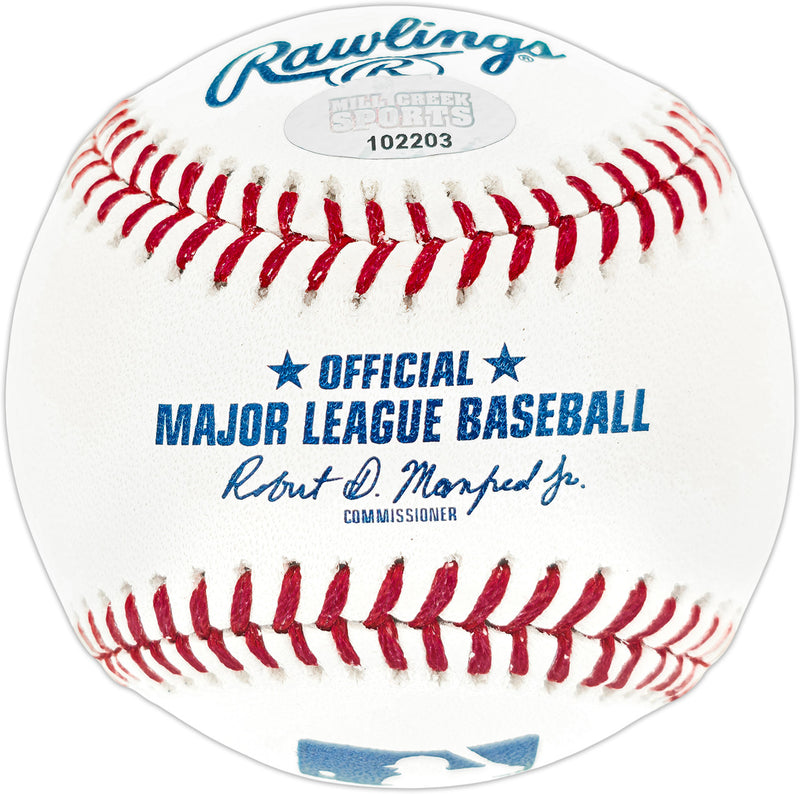 Emerson Hancock Autographed Official MLB Baseball Seattle Mariners MCS Holo Stock #266068