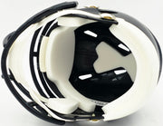 Jalen Carter Autographed Philadelphia Eagles Black 2022 Alternate Speed Mini Helmet JSA Witness Stock #266083