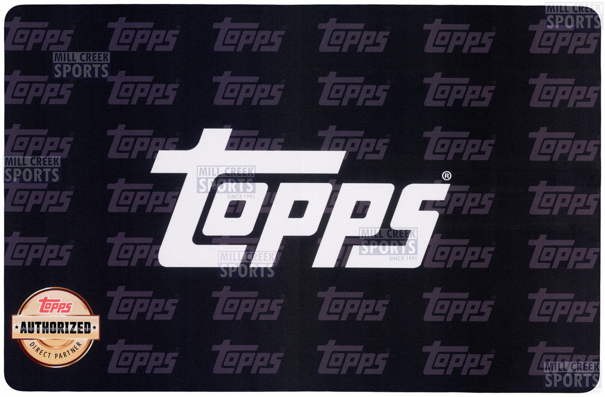 Topps Trading Card Rip & Break Mat - Black Stock #266070