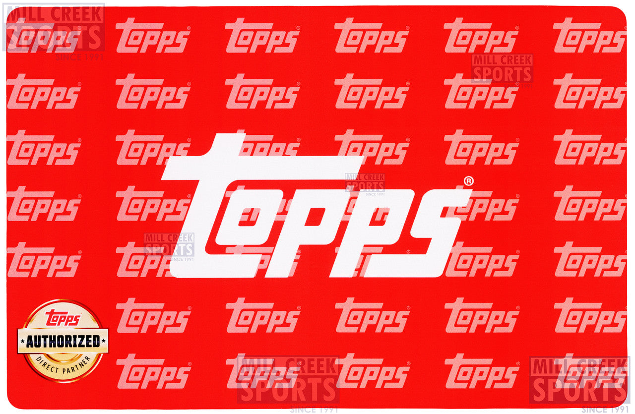 Topps Trading Card Rip & Break Mat - Red Stock #266071