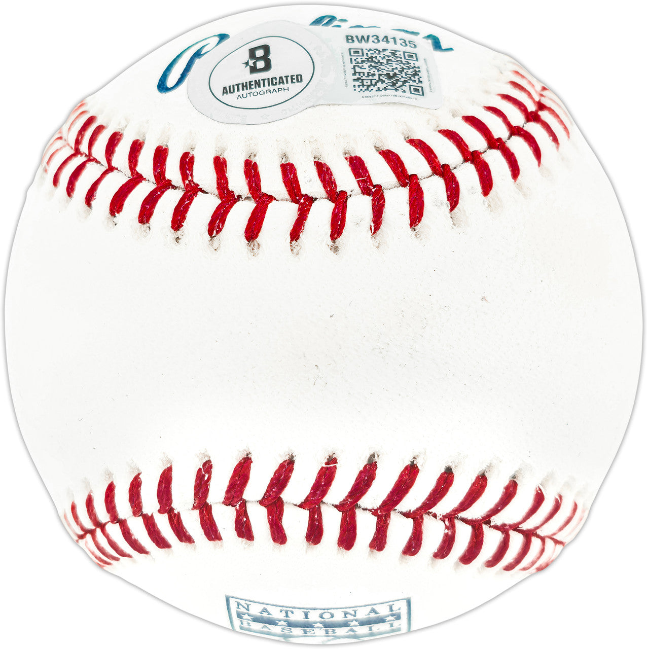 Frank Thomas Autographed Official HOF Logo Baseball Chicago White Sox Beckett BAS QR Stock #266300