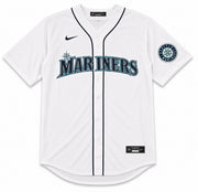 Seattle Mariners Ken Griffey Jr. Autographed White Nike Jersey Size XXL Beckett BAS Witness Stock #266285