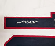 Team USA Jarred Kelenic Autographed White Jersey Beckett BAS Witness Stock #266277