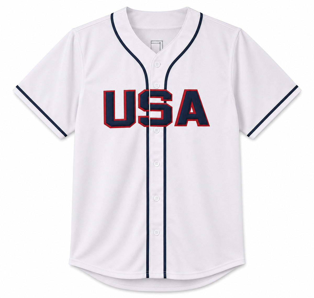 Team USA Jarred Kelenic Autographed White Jersey Beckett BAS Witness Stock #266277