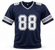 Dallas Cowboys Drew Pearson Autographed Blue Jersey Beckett BAS Witness Stock #267051