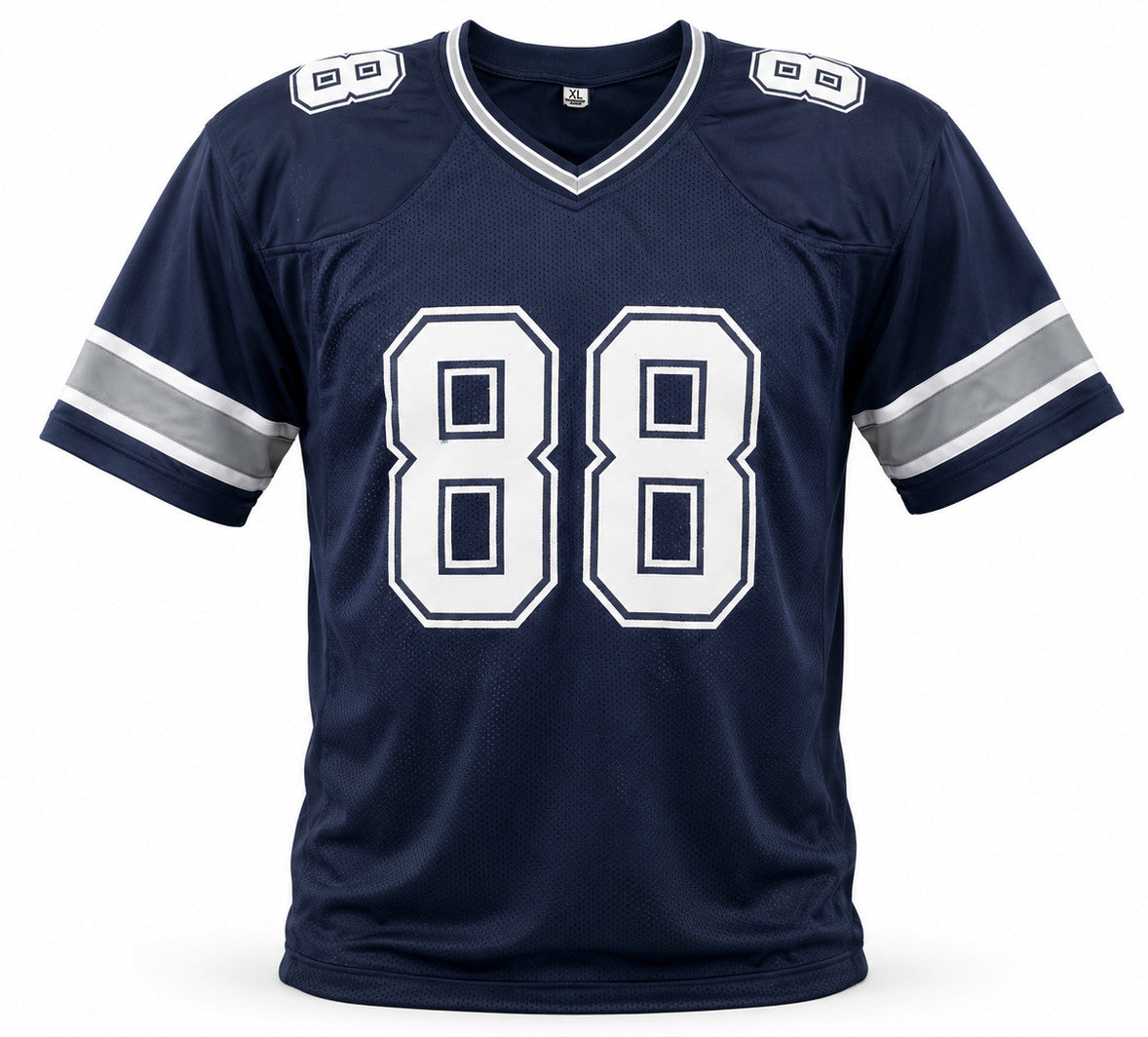Dallas Cowboys Drew Pearson Autographed Blue Jersey Beckett BAS Witness Stock #267051