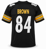 Pittsburgh Steelers Antonio Brown Autographed Black Jersey JSA Stock #267055