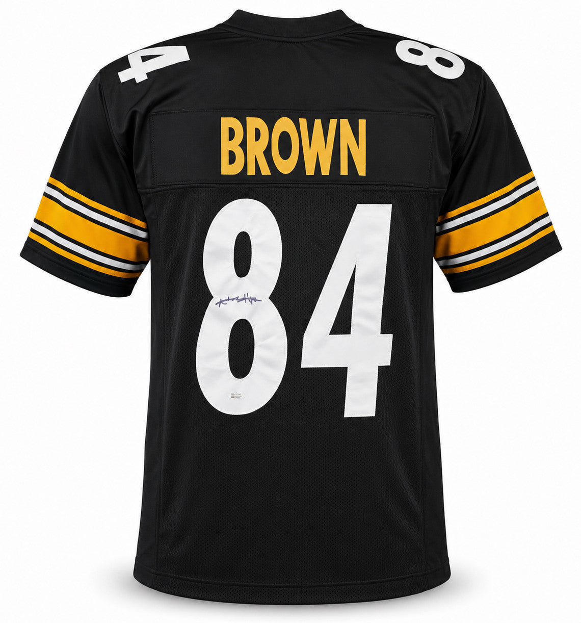 Pittsburgh Steelers Antonio Brown Autographed Black Jersey JSA Stock #267055
