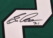 Philadelphia Eagles Eric Allen Autographed Green Jersey Beckett BAS Witness Stock #267064