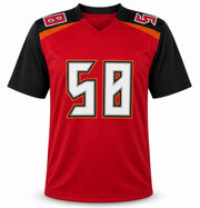 Tampa Bay Buccaneers Shaq Barrett Autographed Red Jersey JSA Stock #267063
