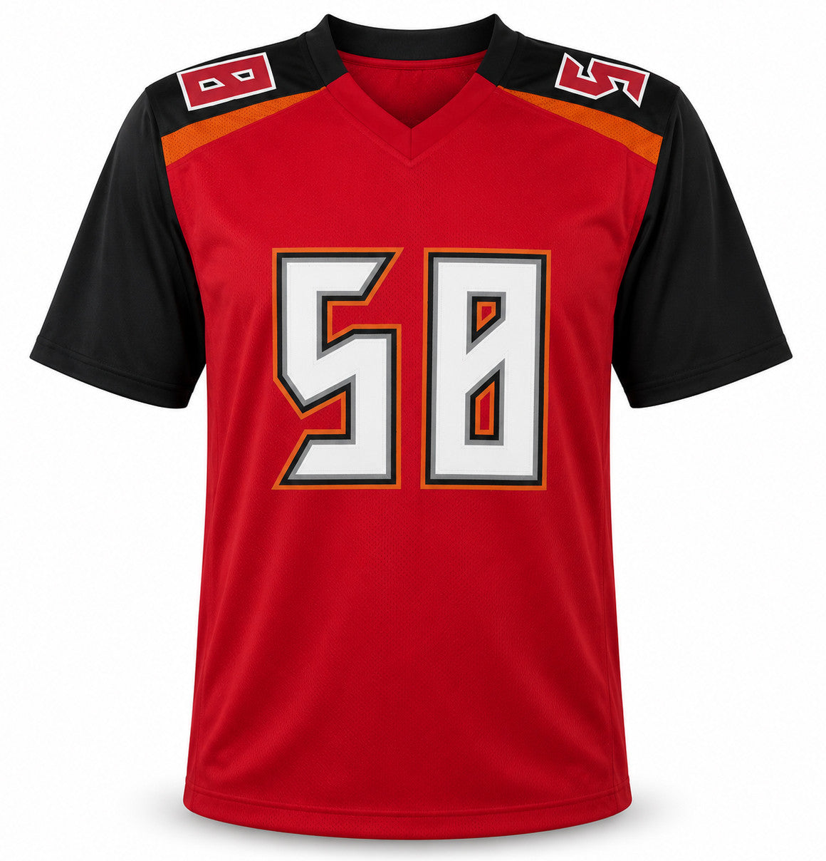 Tampa Bay Buccaneers Shaq Barrett Autographed Red Jersey JSA Stock #267063