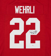 St. Louis Cardinals Roger Wehrli Autographed Red Jersey "HOF 07" JSA Stock #267065