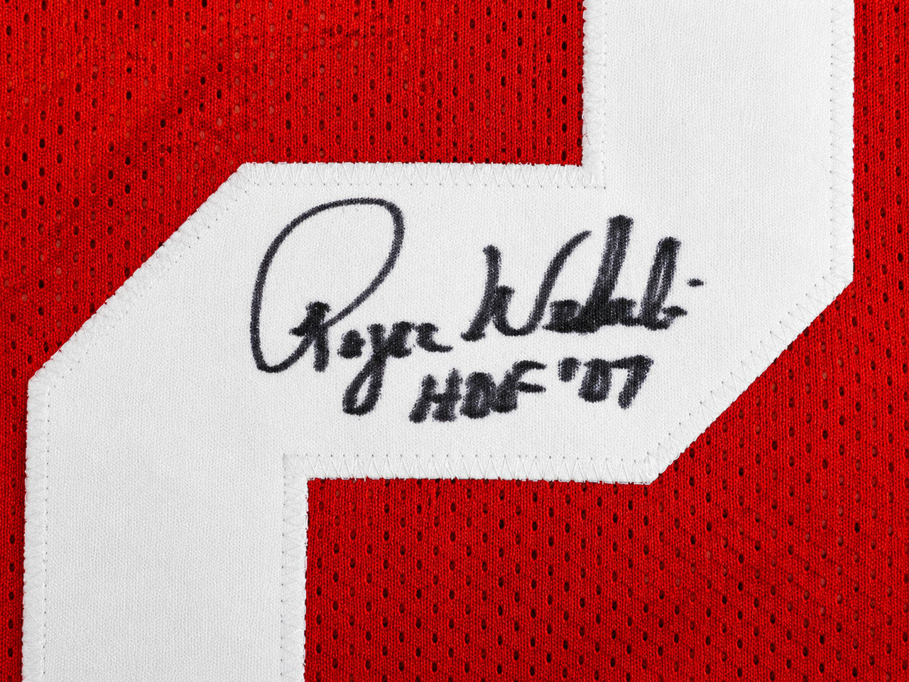 St. Louis Cardinals Roger Wehrli Autographed Red Jersey "HOF 07" JSA Stock #267065
