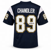 San Diego Chargers Wes Chandler Autographed Blue Jersey JSA Stock #267053
