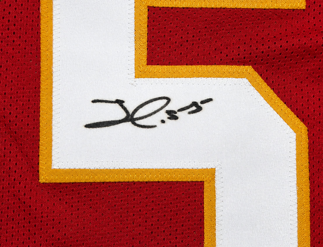 Kansas City Chiefs Frank Clark Autographed Red Jersey PSA/DNA Stock #267045