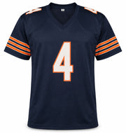 Chicago Bears D'Andre Swift Autographed Blue Jersey Beckett BAS Witness Stock #267071