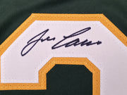 Oakland A's Jose Canseco Autographed Green Jersey Beckett BAS Witness Stock #267074