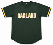 Oakland A's Jose Canseco Autographed Green Jersey Beckett BAS Witness Stock #267074