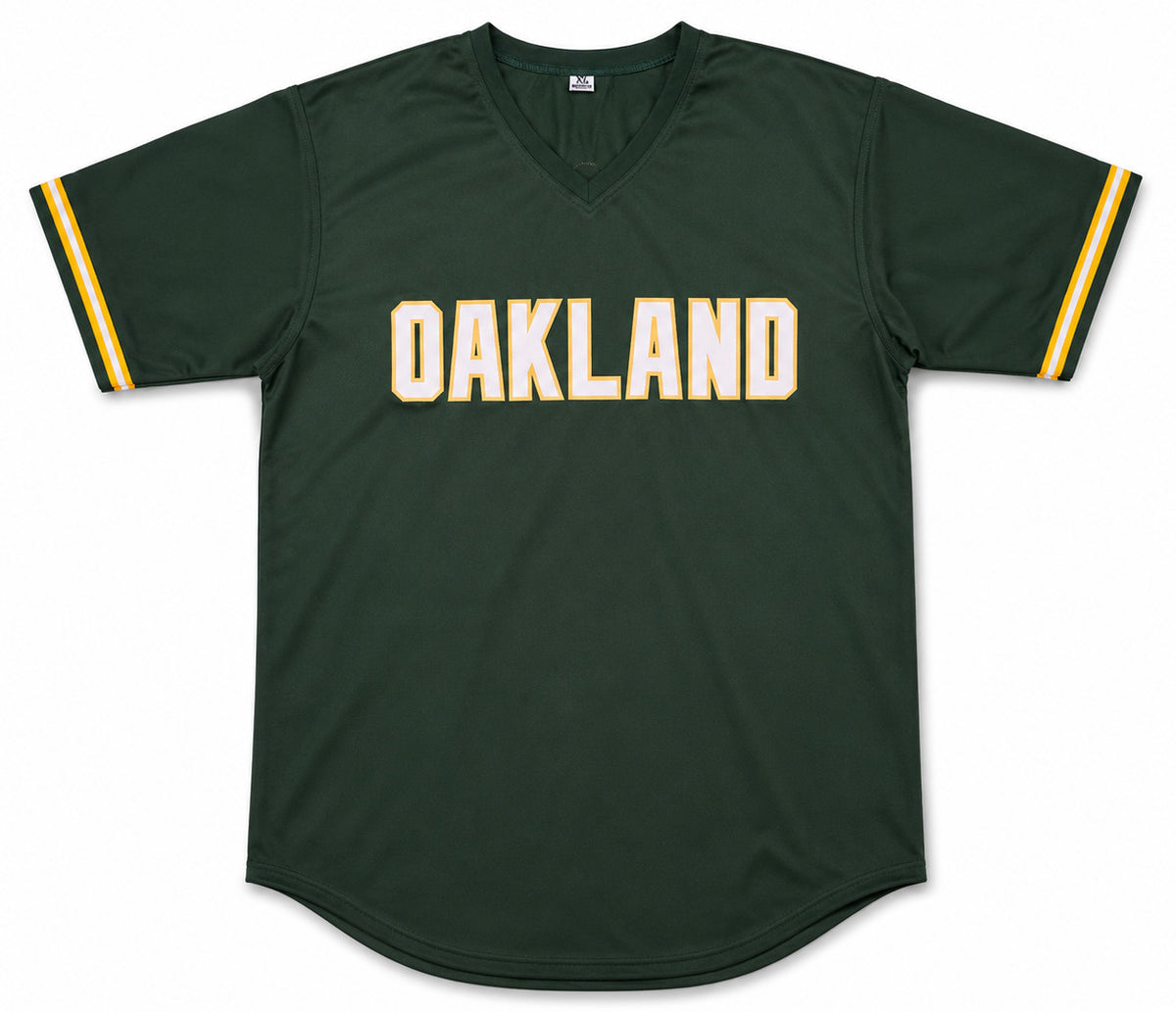Oakland A's Jose Canseco Autographed Green Jersey Beckett BAS Witness Stock #267074