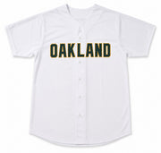 Oakland A's Jose Canseco Autographed White Jersey Beckett BAS Witness Stock #267072