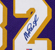 Los Angeles Lakers Magic Johnson Autographed Purple Jersey PSA/DNA Stock #267057