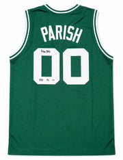 Boston Celtics Robert Parish Autographed Green Jersey "HOF 03" JSA Stock #267058