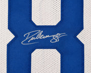 Dallas Cowboys Drew Pearson Autographed White Jersey Beckett BAS Witness Stock #267049