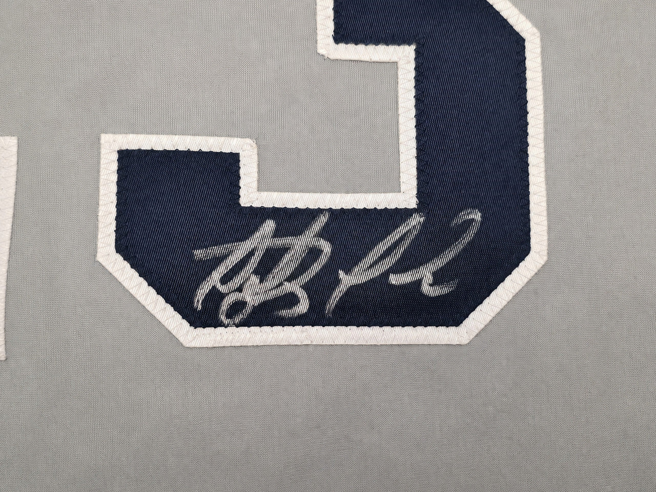San Diego Padres Fernando Tatis Jr. Autographed Grey Jersey JSA Stock #267280