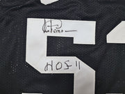 San Antonio Spurs Artis Gilmore Autographed Black Jersey "HOF-11" Beckett BAS QR Stock #267059