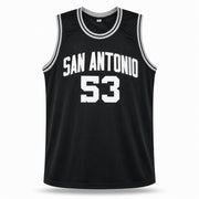 San Antonio Spurs Artis Gilmore Autographed Black Jersey "HOF-11" Beckett BAS QR Stock #267059