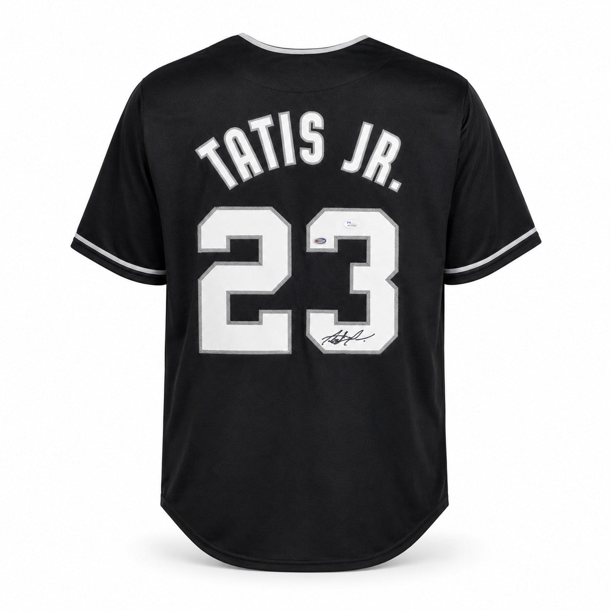 San Diego Padres Fernando Tatis Jr. Autographed Black Jersey JSA Stock #267068