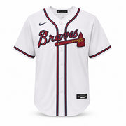 Atlanta Braves John Smoltz Autographed White Nike Jersey Size XL PSA/DNA Stock #266282