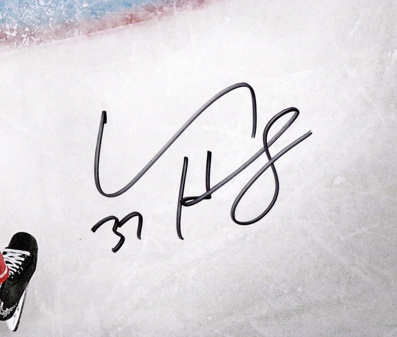 Connor Hellebuyck Autographed 16x20 Photo Team USA Fanatics Holo Stock #267303