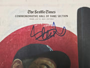 Ichiro Suzuki Autographed The Seattle Times Hall of Fame Edition Newspaper Seattle Mariners Beckett BAS QR Stock #265989