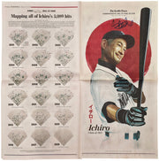 Ichiro Suzuki Autographed The Seattle Times Hall of Fame Edition Newspaper Seattle Mariners Beckett BAS QR Stock #265989