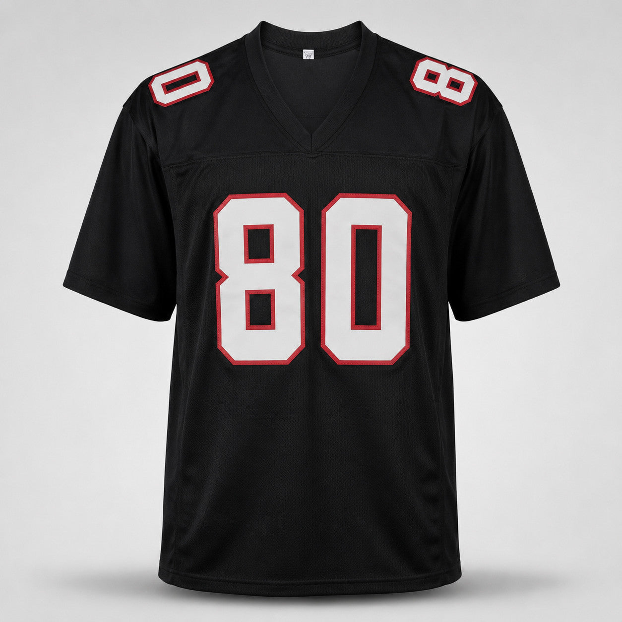 Atlanta Falcons Andre Rison Autographed Black Jersey Beckett BAS Witness Stock #265942