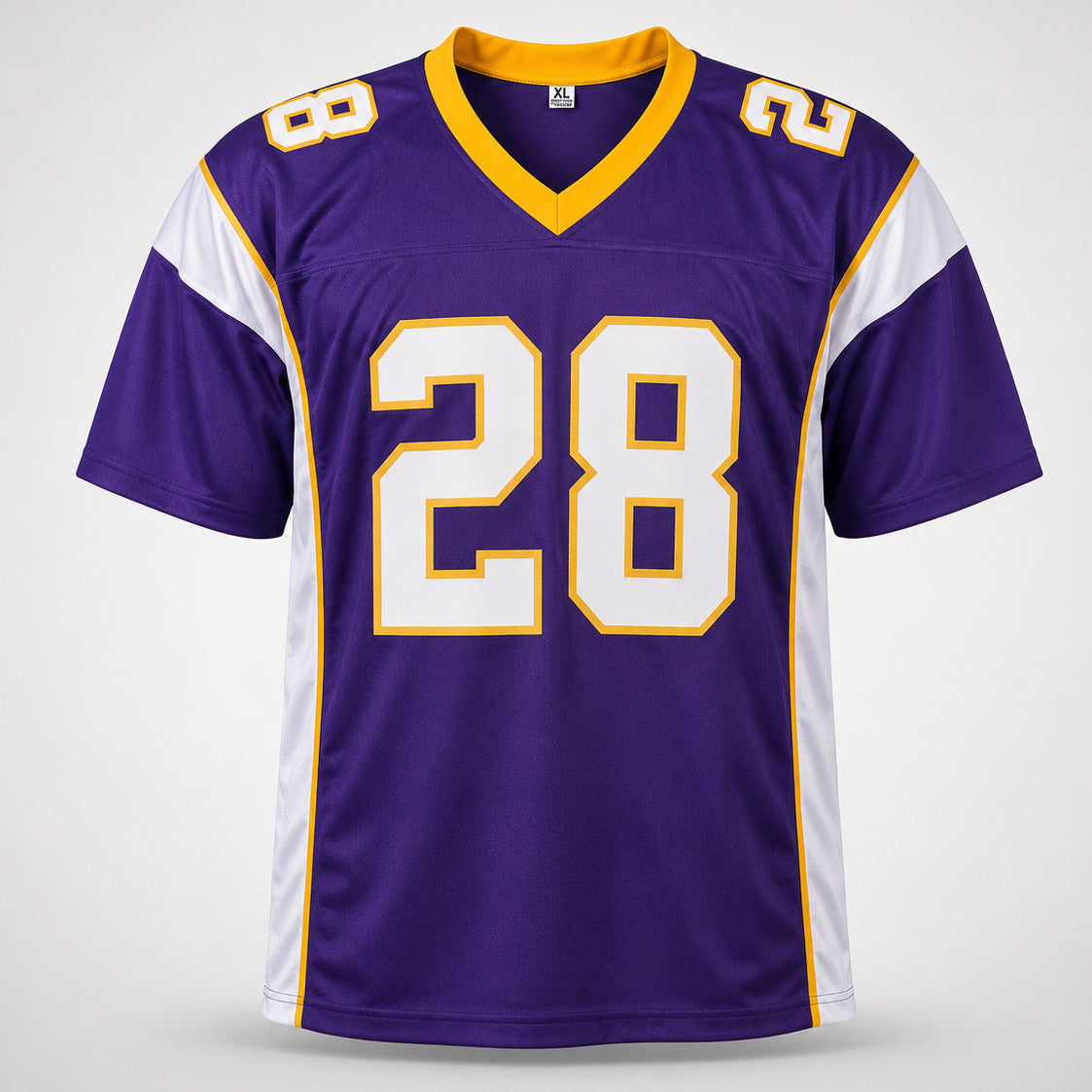 Minnesota Vikings Adrian Peterson Autographed Purple Jersey JSA Witness Stock #265941