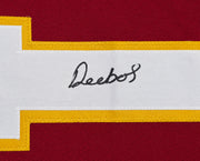 Washington Commanders Deebo Samuel Autographed Maroon Jersey Beckett BAS QR Stock #265951