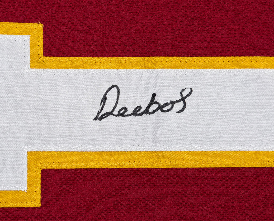 Washington Commanders Deebo Samuel Autographed Maroon Jersey Beckett BAS QR Stock #265951