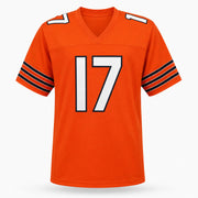 Chicago Bears Tyson Bagent Autographed Orange Jersey Beckett BAS QR Stock #265949