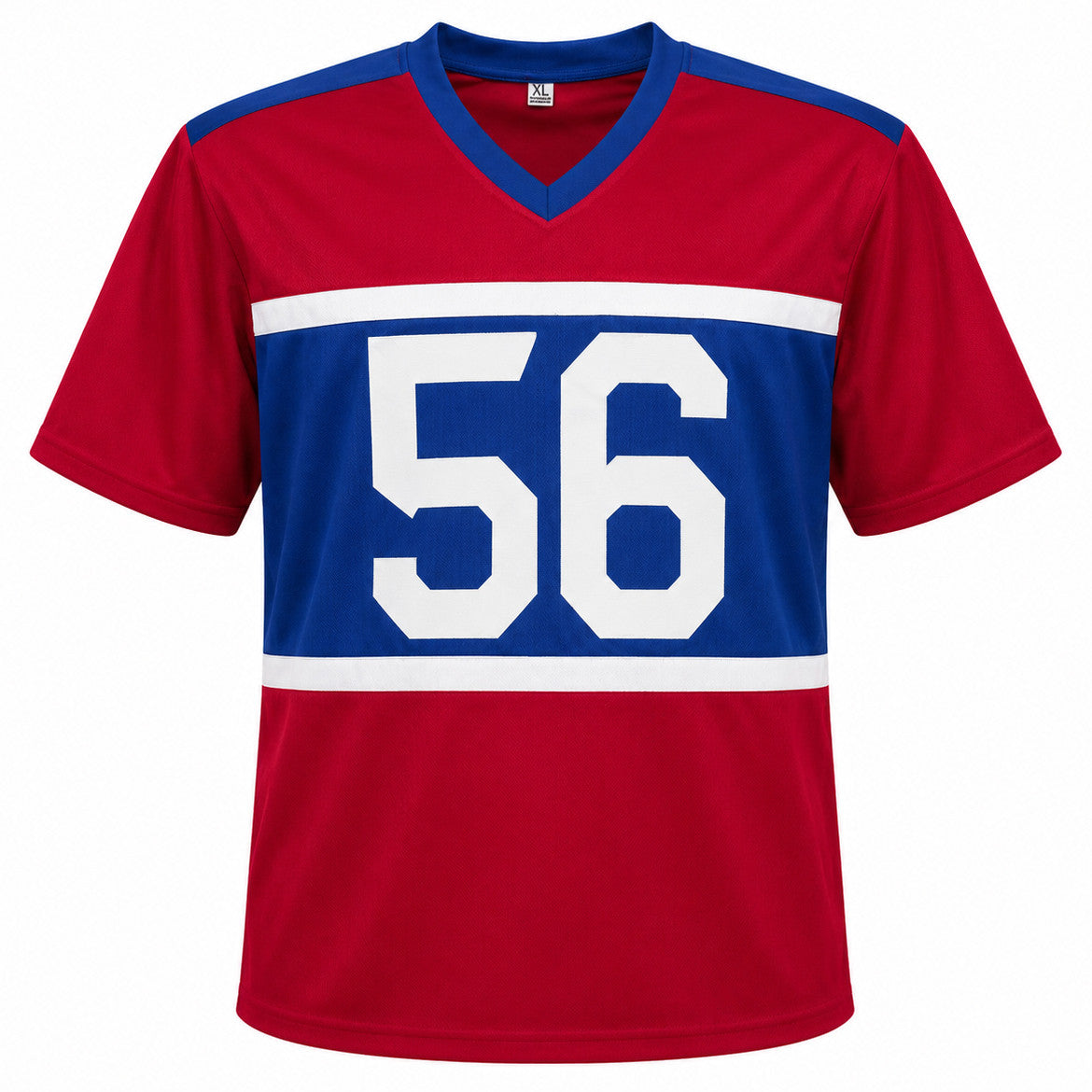 New York Giants Lawrence Taylor Autographed Blue, Red & White Jersey Beckett BAS Witness Stock #265938