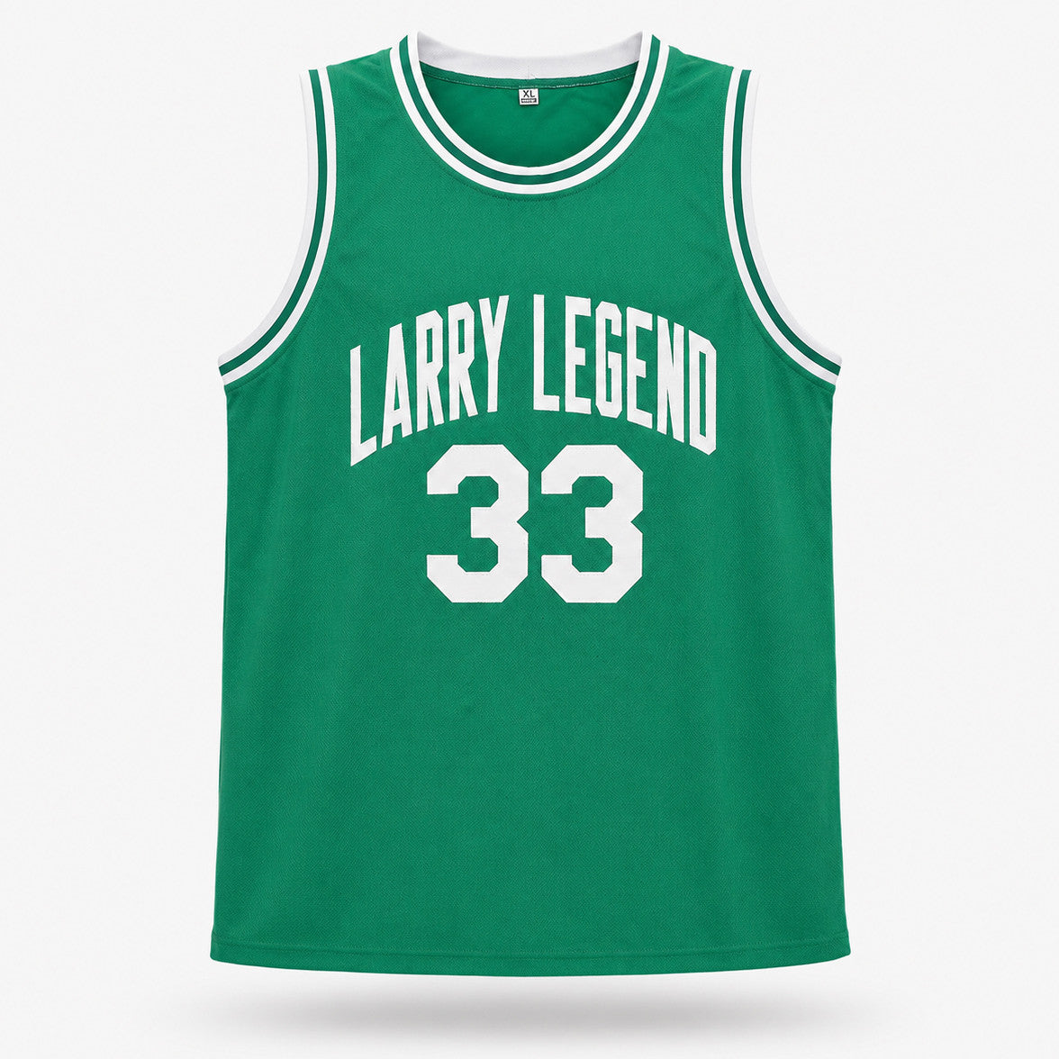 Boston Celtics Larry Bird Autographed Green Jersey Beckett BAS QR Stock #265944