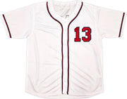 Atlanta Braves Ronald Acuna Jr. Autographed White Jersey Beckett BAS Stock #251011