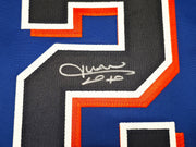 New York Mets Juan Soto Autographed Blue Jersey Beckett BAS QR Stock #252352