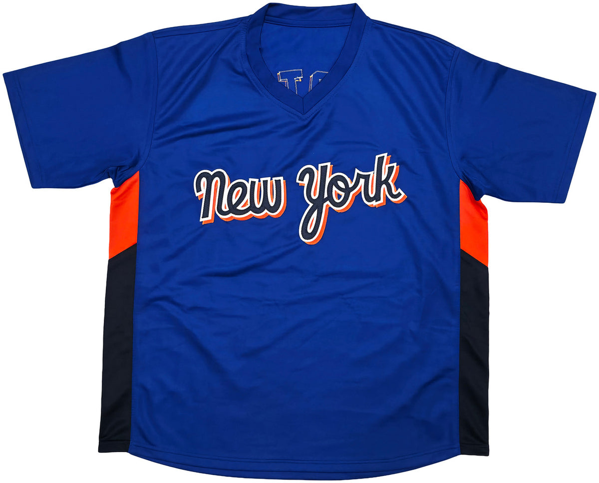 New York Mets Juan Soto Autographed Blue Jersey JSA Stock #252353