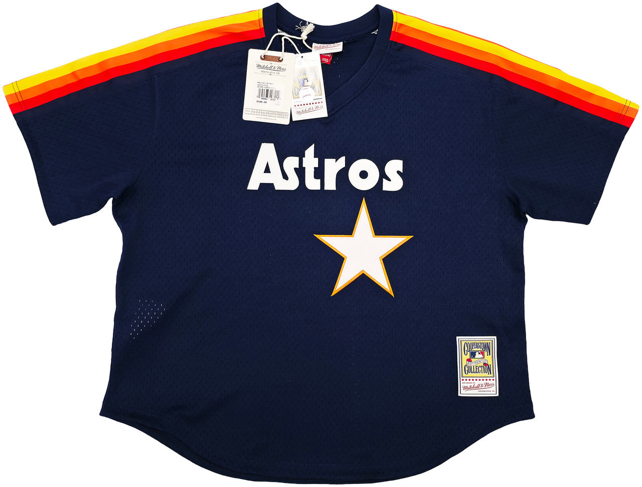 Houston Astros Nolan Ryan Autographed Blue Authentic Mitchell & Ness Cooperstown Authentic Collection Jersey Size 48 PSA/DNA ITP Stock #251010