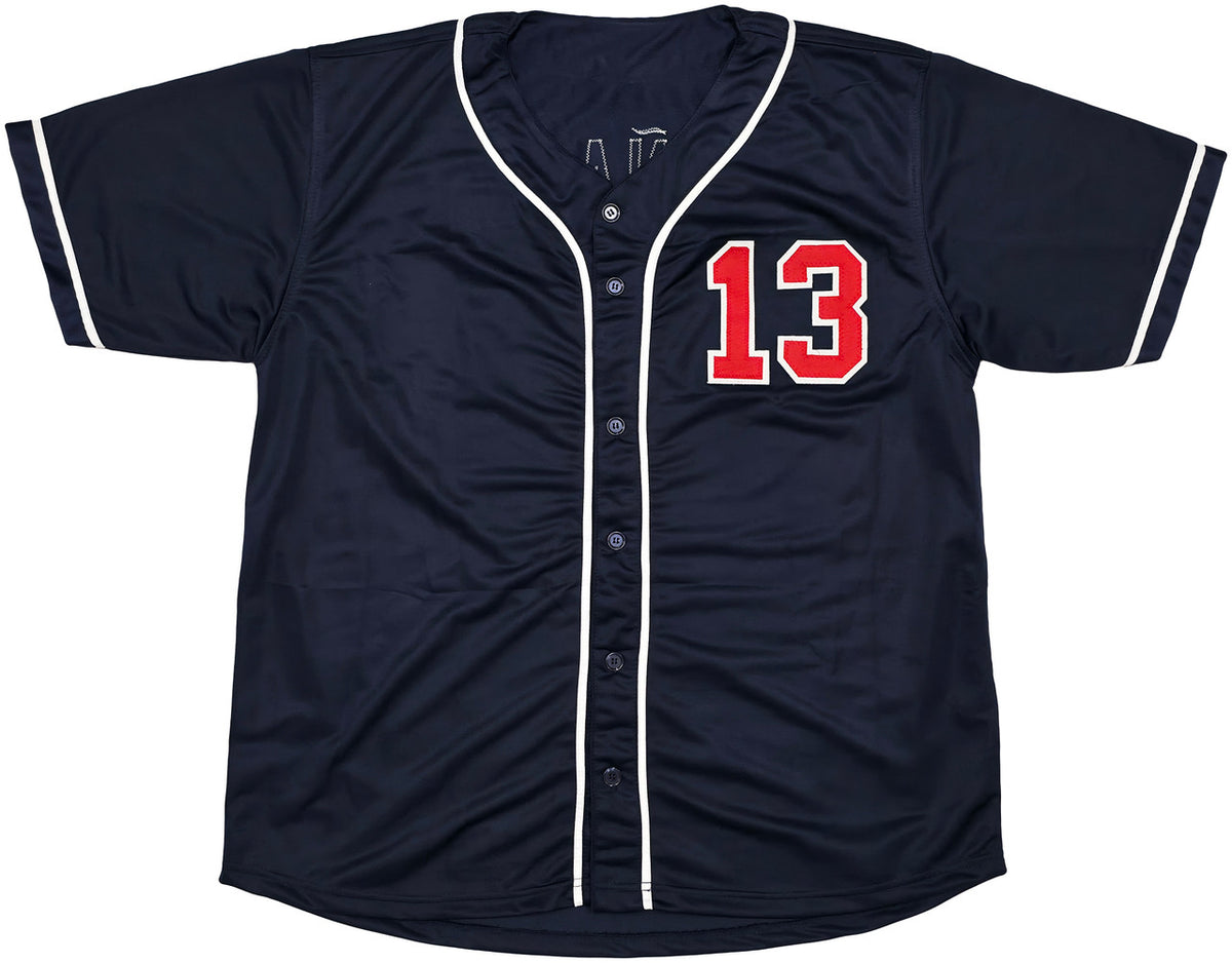Atlanta Braves Ronald Acuna Jr. Autographed Blue Jersey Beckett BAS Stock #250574