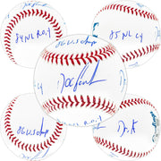 Dwight "Doc" Gooden Autographed Official MLB Statball Baseball New York Mets "86 WS Champs, 84 NL ROY, 85 NL CY, Dr K" Beckett BAS Witness Stock #252386