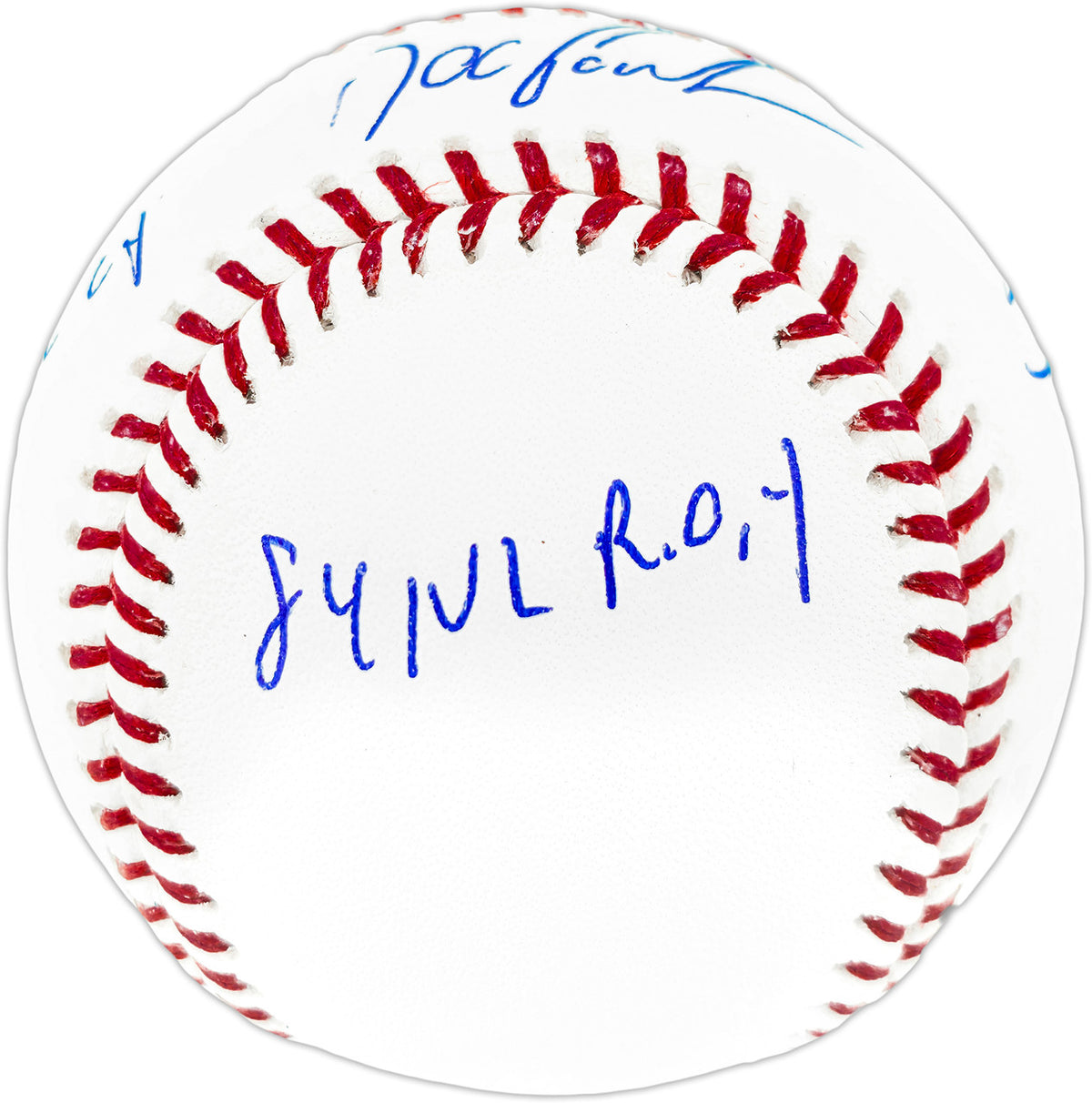 Dwight "Doc" Gooden Autographed Official MLB Statball Baseball New York Mets "86 WS Champs, 84 NL ROY, 85 NL CY, Dr K" Beckett BAS Witness Stock #252386